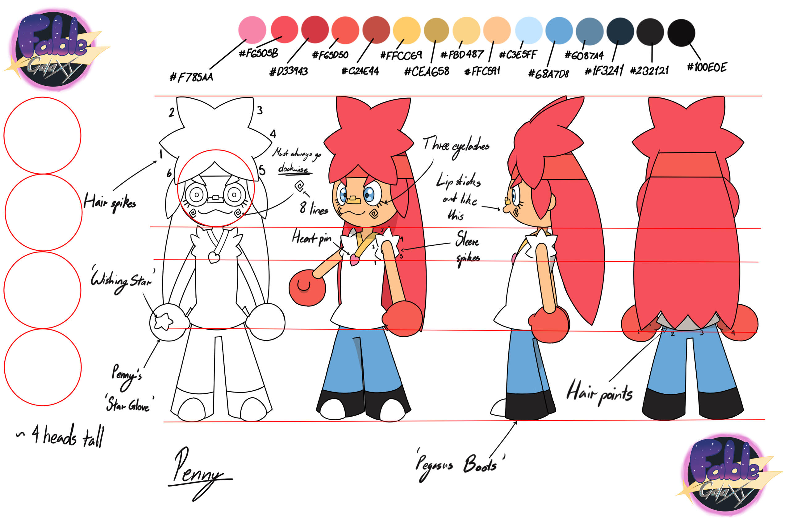 Penny (’Fable Galaxy’ Character Designs)
