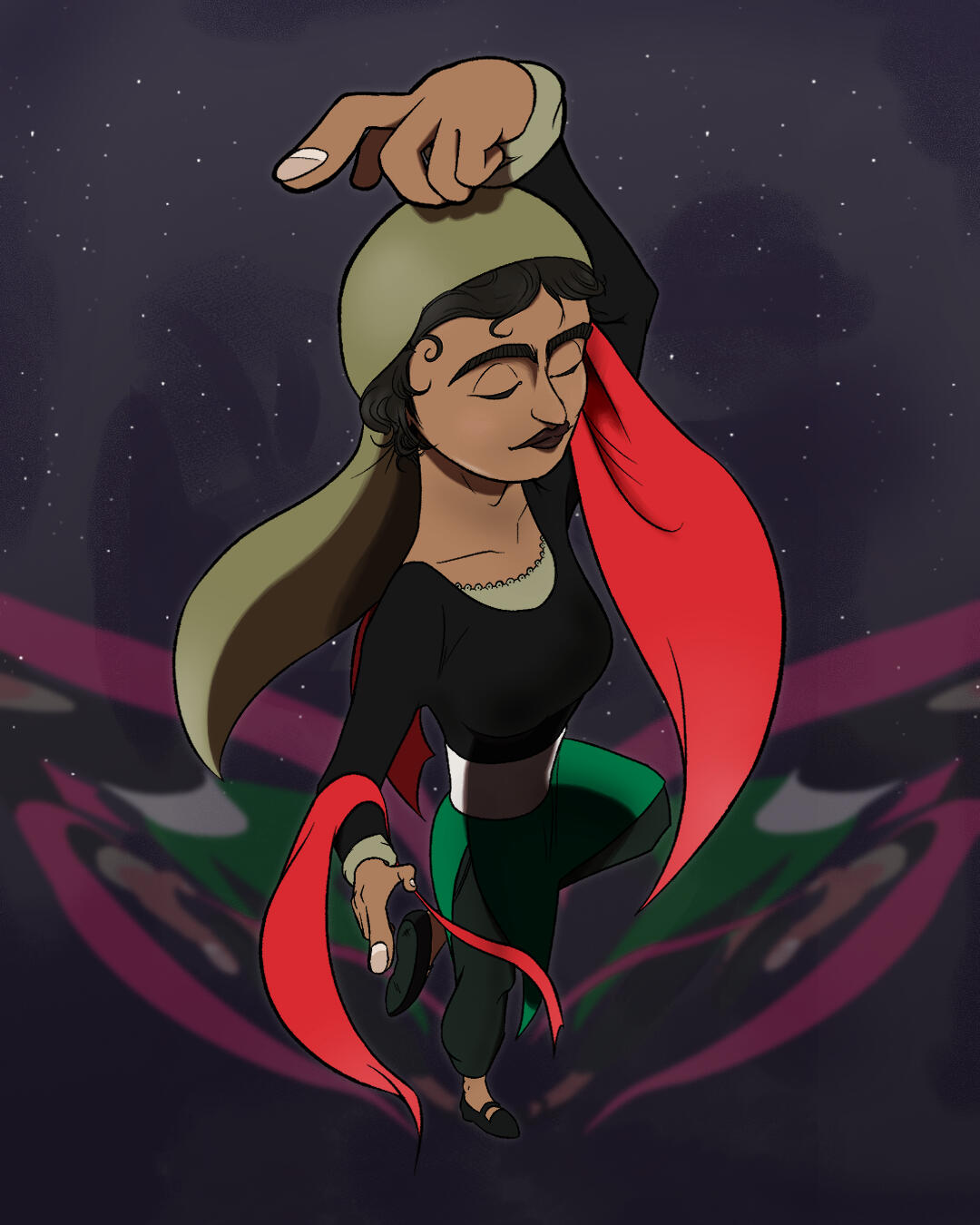 'Dabke' - Carrying Palestine, Falasteen Archives